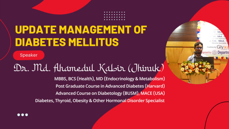 Seminar on Update Management of Diabetes Mellitus